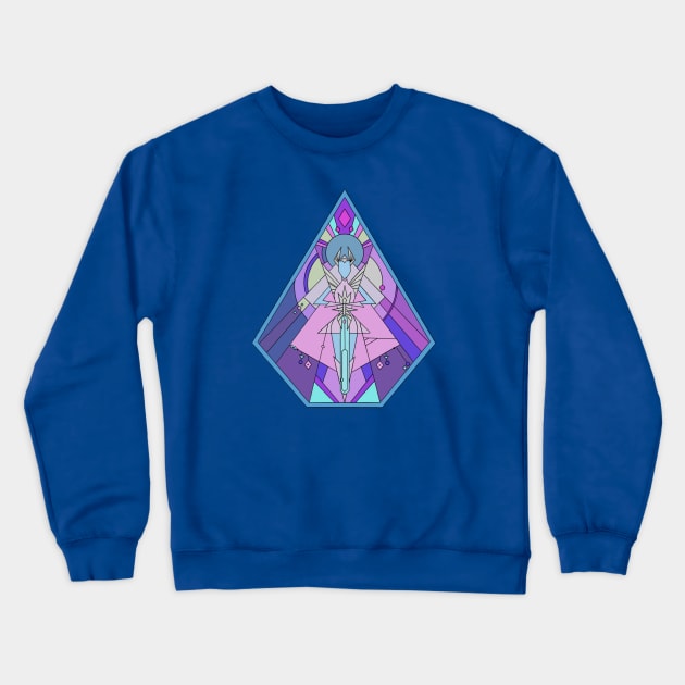 Stained Glass She-Ra Crewneck Sweatshirt by Oz & Bell
